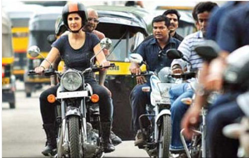 Katrina Kaif gets biker chic